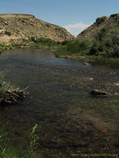 Route of the Oregon / California / Mormon Trial in Central Wyoming ...